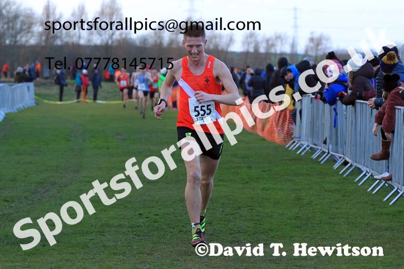 Senior mens 2022 Northern Cross Country Champs., Pontefract. Photo: David T. Hewitson/Sports for All Pics